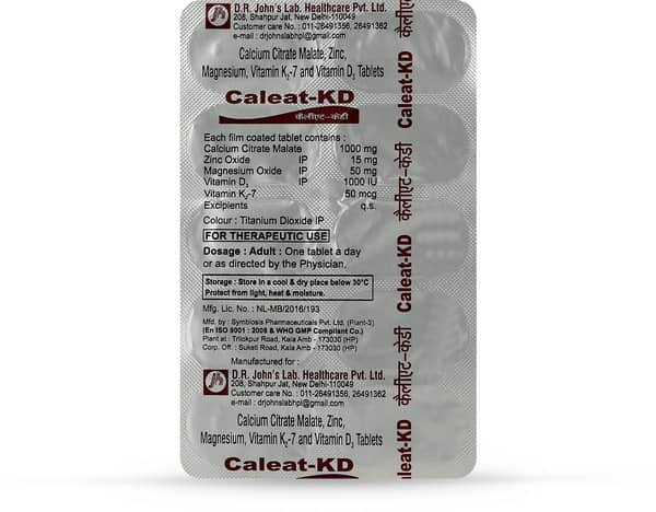 Caleat Kd Strip Of 10 Tablets
