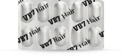 Vb7 Hair Strip Of 10 Tablets