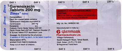 Zinox 200mg Strip Of 10 Tablets