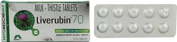 Liverubin 70Mg Strip Of 10 Tablets