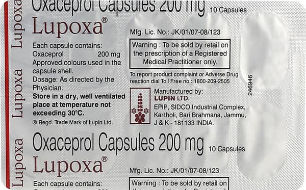 Lupoxa Strip Of 10 Capsules