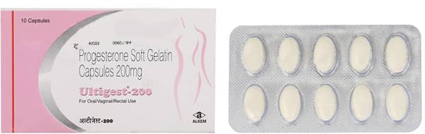 Ultigest 200mg Strip Of 10 Capsules