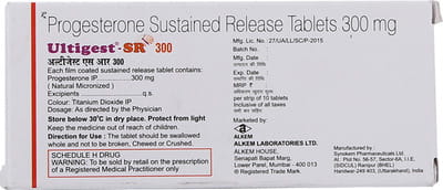 Ultigest Sr 300mg Tablet