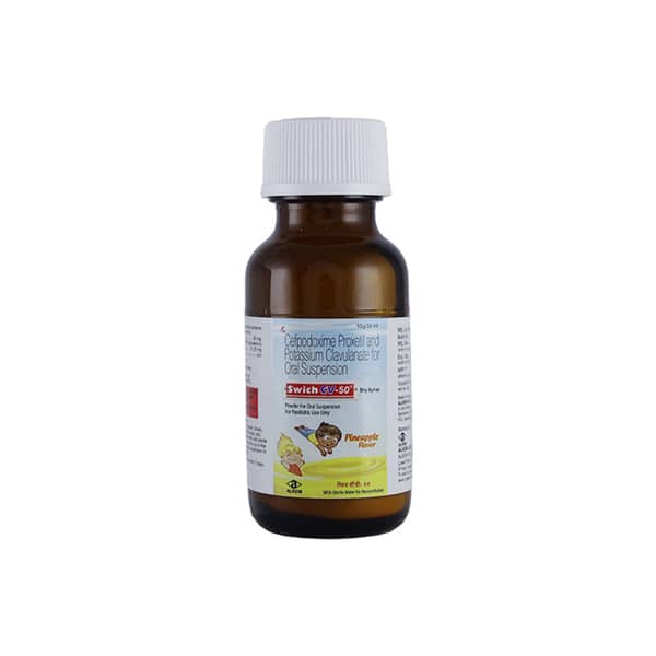 Swich Cv 50mg Bottle Of 30ml Dry Syrup