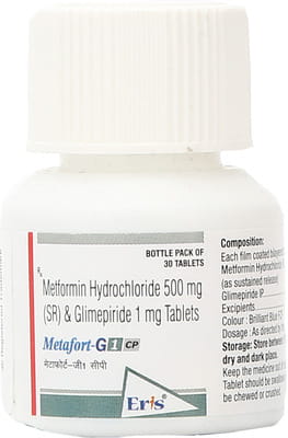 Metafort G 1mg Cp Bottle Of 30 Tablets