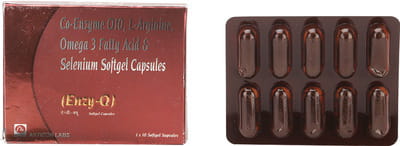Enzy Q Strip Of 10 Capsules