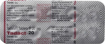 Tadact 20mg Strip Of 10 Tablets