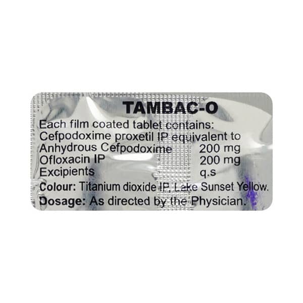 Tambac O Strip Of 10 Tablets