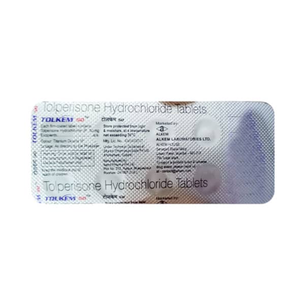 Tolkem 50mg Strip Of 10 Tablets
