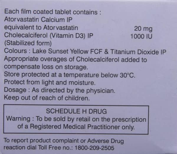 Tonact D 20mg Strip Of 10 Tablets