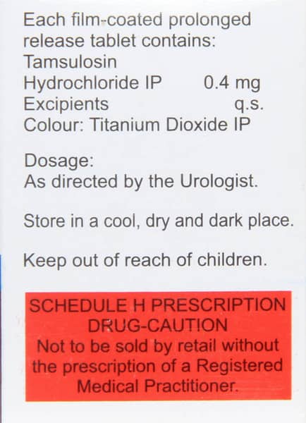 Tasulin 0.4mg Strip Of 14 Tablets