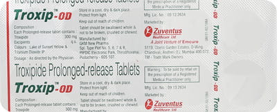 Troxip Od 300mg Strip Of 10 Tablets