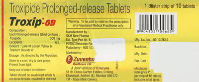Troxip Od 300mg Strip Of 10 Tablets