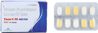 Tsart M 40/50mg Strip Of 10 Tablets
