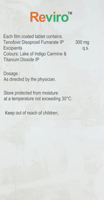 Reviro 300mg Bottle Of 30 Tablets