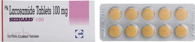 Seizgard 100mg Strip Of 10 Tablets
