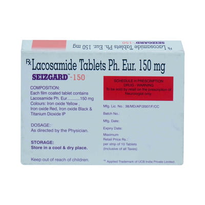 Seizgard 150mg Strip Of 10 Tablets