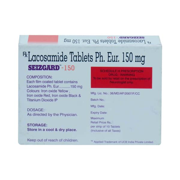 Seizgard 150mg Strip Of 10 Tablets