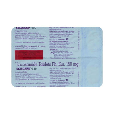 Seizgard 150mg Strip Of 10 Tablets