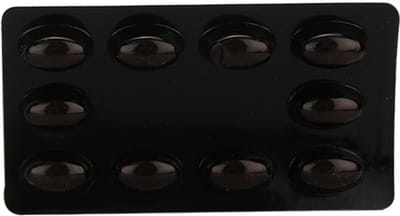 केक्यू 100एमजी 10 कैप्सूल की स्ट्रिप