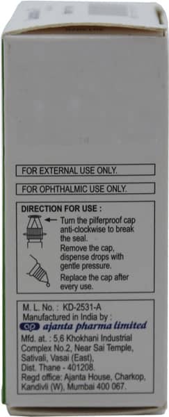 Lacoma Pf Bottle Of 2.5ml Eye Drops