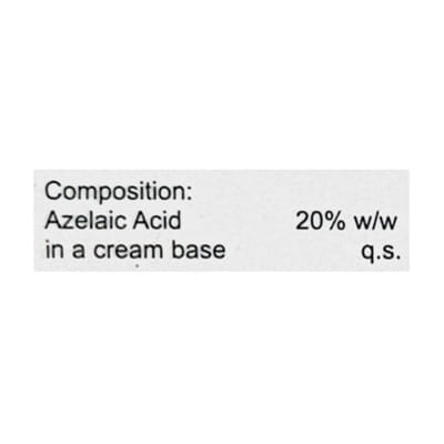 Exazel 20% Tube Of 15gm Cream
