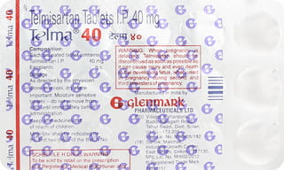 टेल्मा 40 टैबलेट