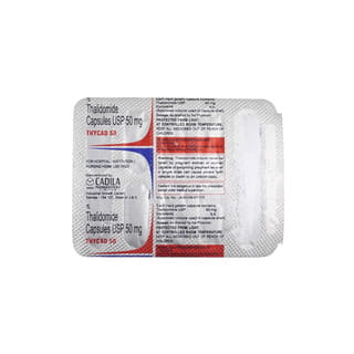 Thycad 50Mg Strip Of 10 Capsules