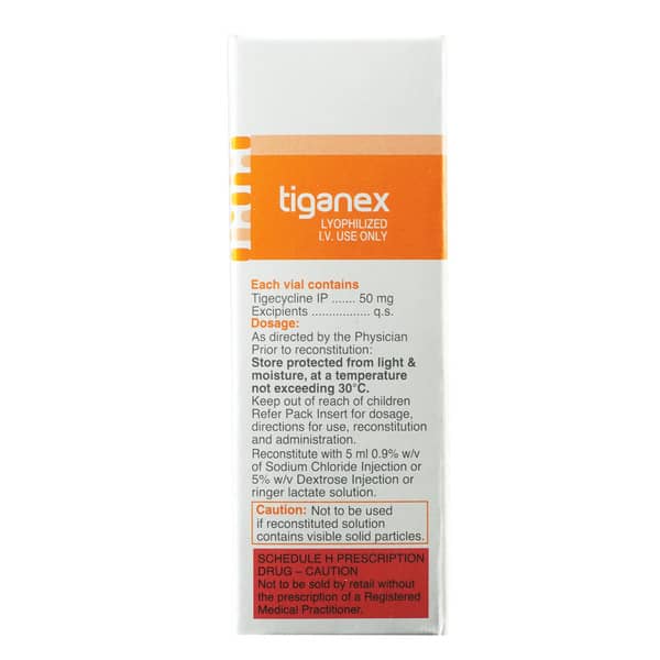 Tiganex 50Mg Dry Vial Of 1 Powder For Injection