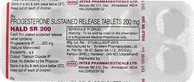 Hald Sr 300mg Strip Of 10 Tablets