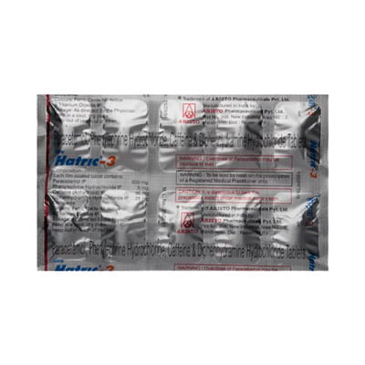 Hatric 3 Cold Strip Of 10 Tablets