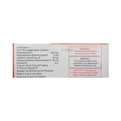 Hatric 3 Cold Strip Of 10 Tablets