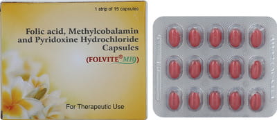 Folvite Mb Strip Of 15 Capsules