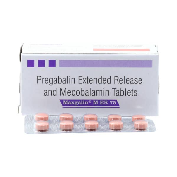 Maxgalin M Er 75mg Strip Of 10 Tablets