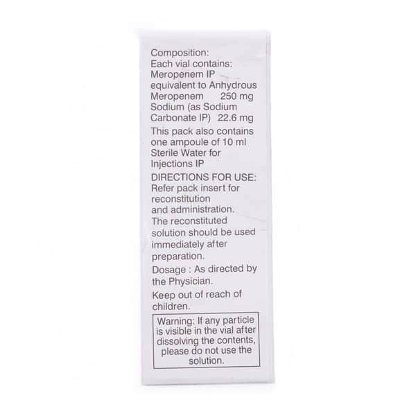 Mero 250Mg Dry Vial Of 1 Powder For Injection