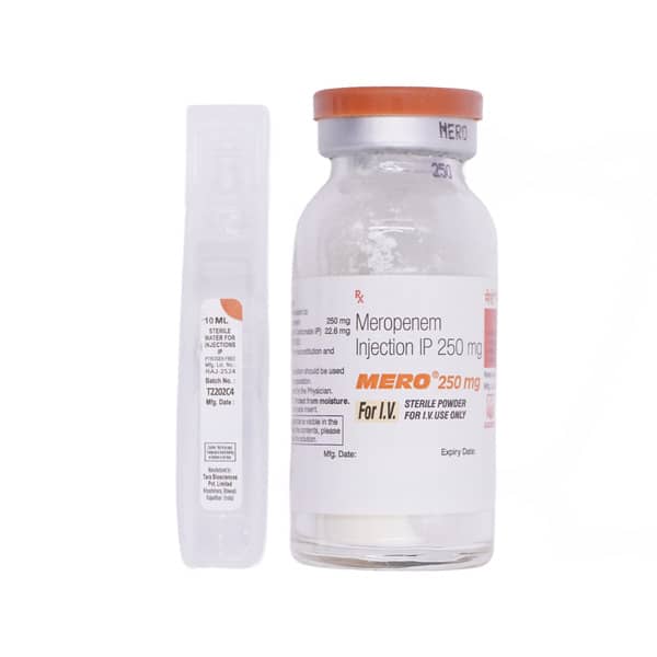 Mero 250Mg Dry Vial Of 1 Powder For Injection