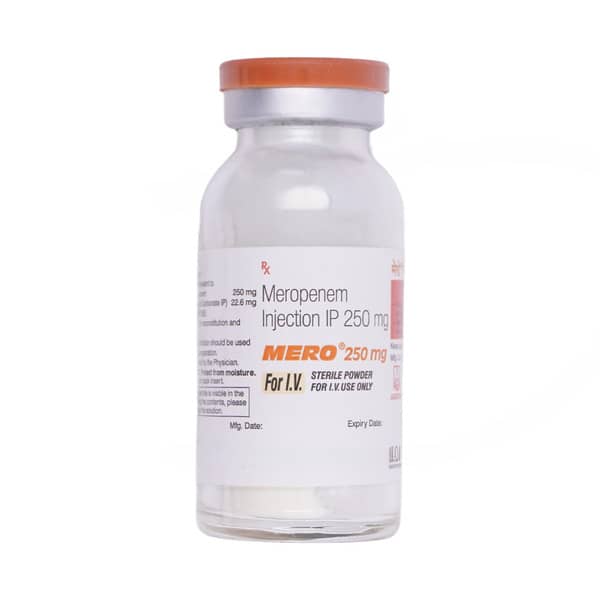 Mero 250Mg Dry Vial Of 1 Powder For Injection