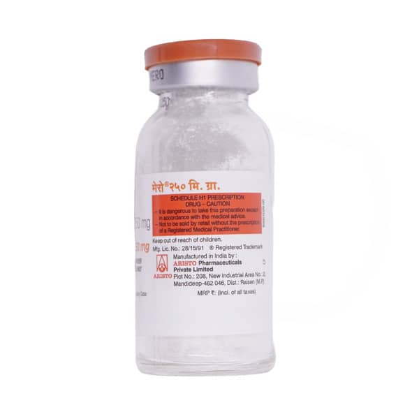 Mero 250Mg Dry Vial Of 1 Powder For Injection