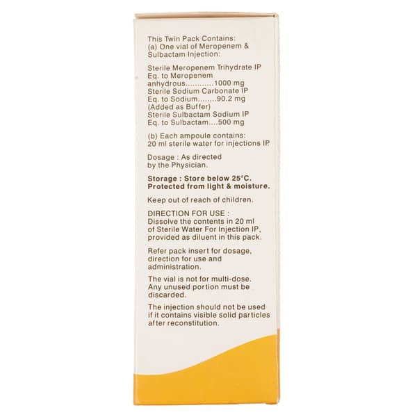 Merotrol S 1.5gm Injection