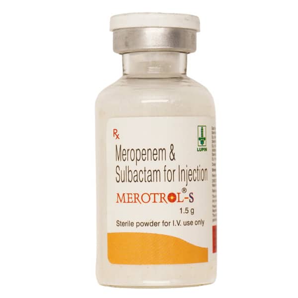 Merotrol S 1.5gm Injection