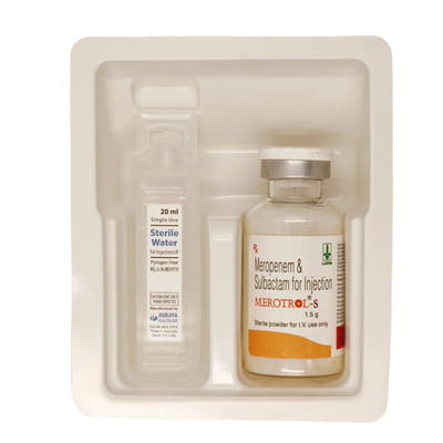 Merotrol S 1.5gm Injection