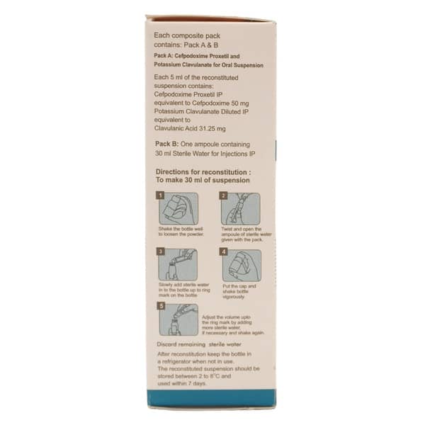 Microcef Cv 50mg Dry Syrup 30ml