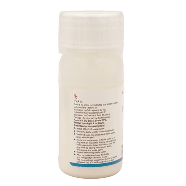 Microcef Cv 50mg Dry Syrup 30ml