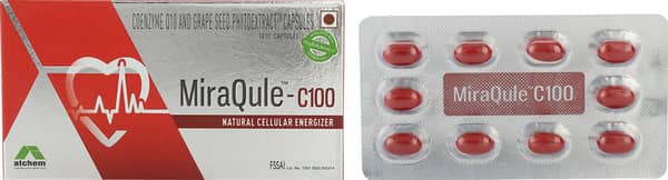 Miraqule C 100mg Strip Of 10 Capsules