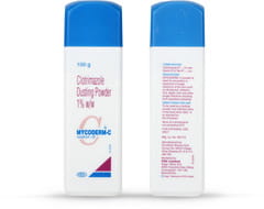 Mycoderm C 1 %W/W Dusting Powder (100): Uses, Side Effects, Price ...