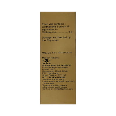 Xone 2gm Dry Vial Of 1 Injection