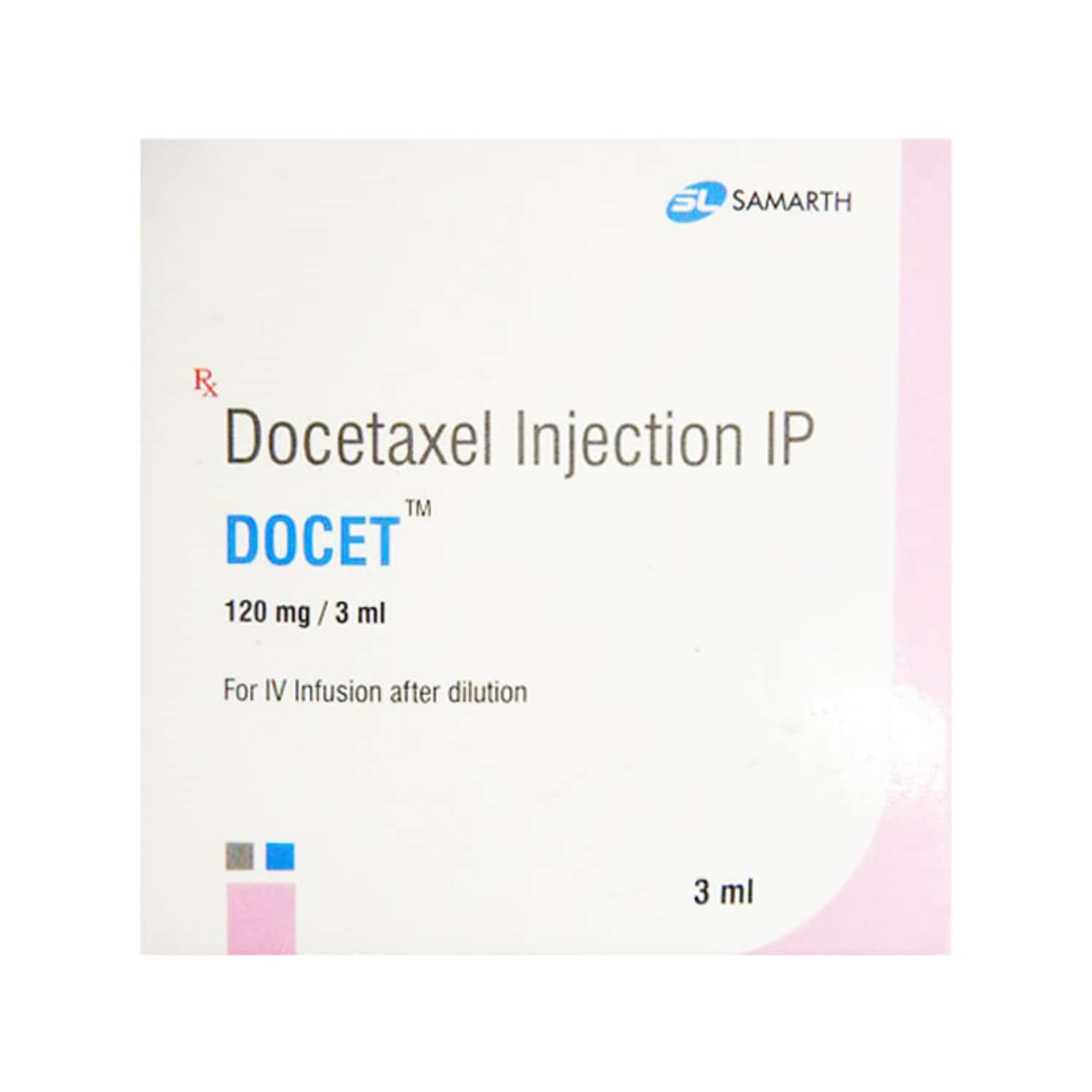 docet 120mg vial of 3ml injection