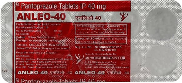 Anleo 40mg Strip Of 10 Tablets
