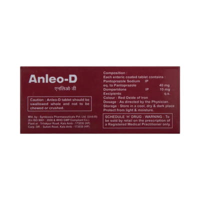 Anleo D Strip Of 10 Tablets