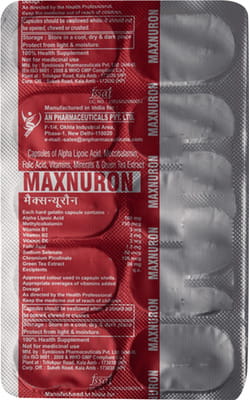 Maxnuron Strip Of 10 Capsules